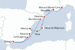 itinéraire croisière