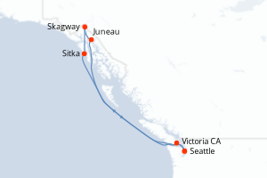 Itinéraire croisière Royal Caribbean au départ de Seattle