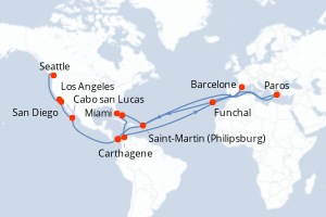 itinéraire croisière