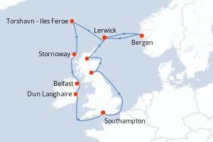 itinéraire croisière