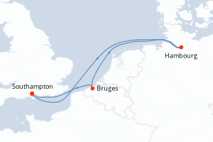 Itinéraire croisière Royal Caribbean au départ de Southampton