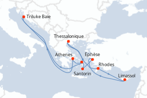 Itinéraire croisière Celebrity Cruises au départ de Athenes