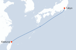 Itinéraire croisière MSC Croisières au départ de Keelung