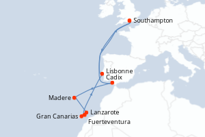 itinéraire croisière