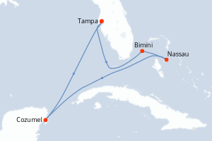 itinéraire croisière