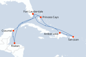 itinéraire croisière