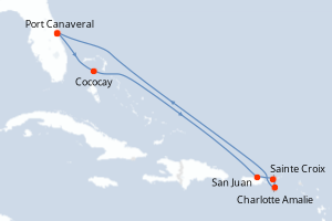 itinéraire croisière