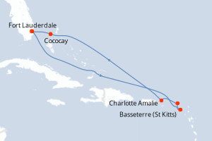 itinéraire croisière