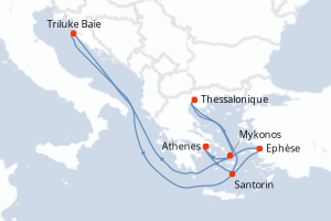 Itinéraire croisière Celebrity Cruises au départ de Athenes