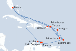 itinéraire croisière