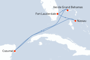 itinéraire croisière