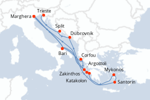 itinéraire croisière
