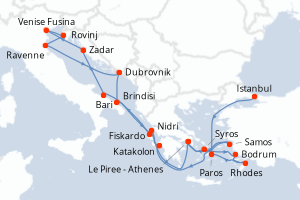 itinéraire croisière