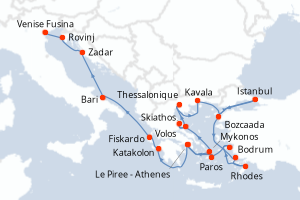itinéraire croisière