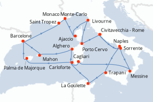itinéraire croisière