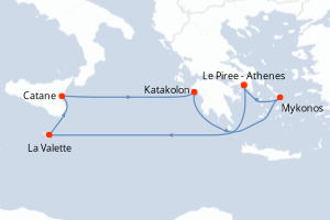 itinéraire croisière
