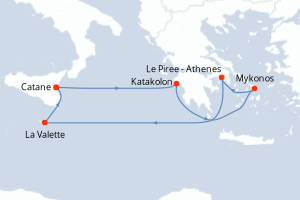 itinéraire croisière