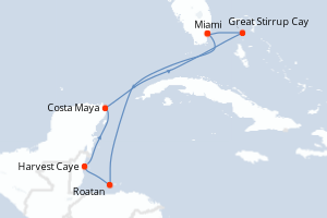 itinéraire croisière