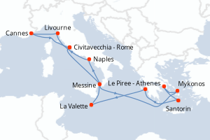 itinéraire croisière