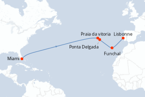 itinéraire croisière