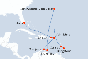 itinéraire croisière