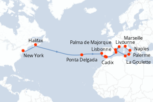 itinéraire croisière