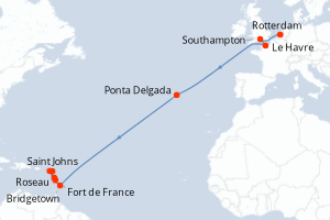 itinéraire croisière