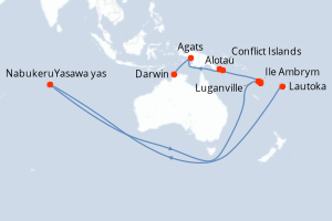 itinéraire croisière
