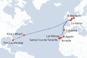 itinéraire croisière
