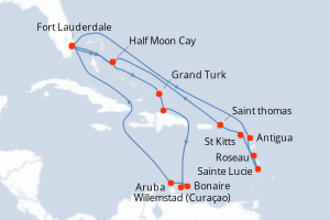 itinéraire croisière