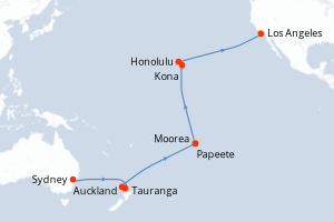 itinéraire croisière
