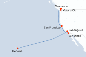 itinéraire croisière