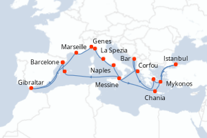 itinéraire croisière