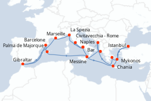 itinéraire croisière