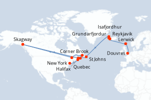 itinéraire croisière