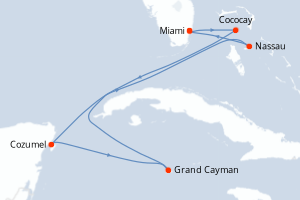 itinéraire croisière