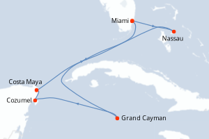 itinéraire croisière