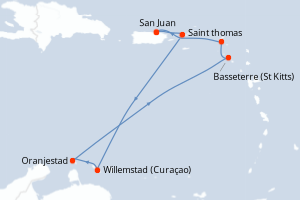 itinéraire croisière