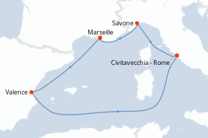 itinéraire croisière