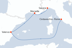 itinéraire croisière