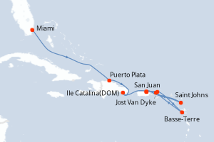 itinéraire croisière