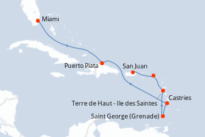 itinéraire croisière