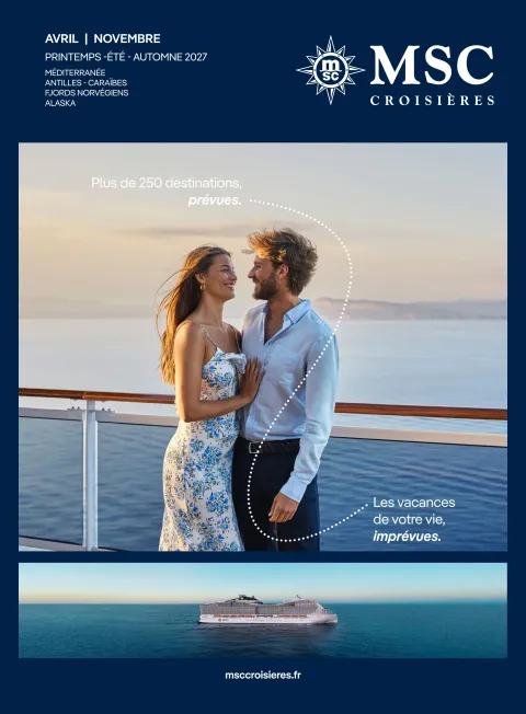 Couverture de la brochure Costa Été 2027 (avril à novembre 2027)