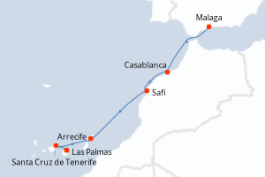 Itinéraire : Europe du Nord & Atlantique NE