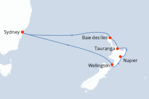 Itinéraire : Pacifique & Océanie