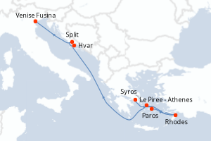 Itinéraire : Méditerranée & mers adjacentes