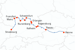 Itinéraire : Rhin · Main · Moselle