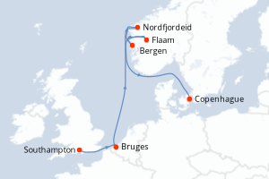 Itinéraire : Europe du Nord & Atlantique NE