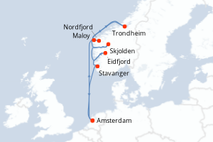 Itinéraire : Europe du Nord & Atlantique NE
