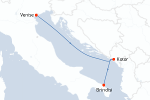 Itinéraire : Méditerranée & mers adjacentes